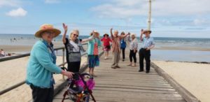 Beach Trip for Green Gables - Homestyle Aged Care Residents, aged care, aged care excursion, aged care lifestyle program, aged care melbourne, aged care trip, beach trip, the beach