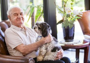 The benefits of pets and the elderly, aged care geelong, aged care melbourne, benefits of pets, pet, pet therapy program, pets and the elderly, pets in aged care