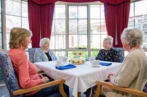 Dining in aged care together