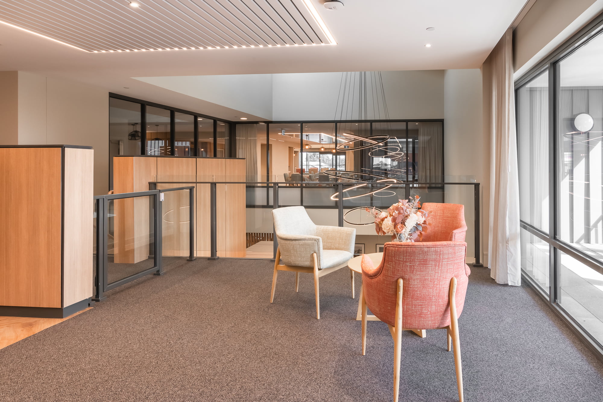 Tarneit aged care - light filled space to chat