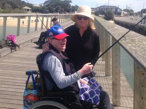 Fishing Excursion with loved ones in Aged Care, aged care activities melbourne, aged care bellarine peninsula, aged care excursions, aged care lifestyle program, fishing, fishing excursion, kensington grange