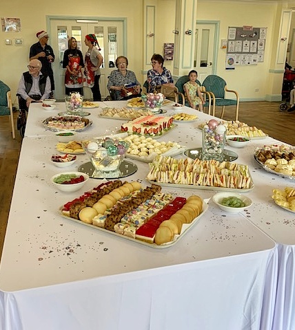 Christmas Party in Aged Care, Christmas celebration in homestyle aged care, christmas celebration, celebration of christmas